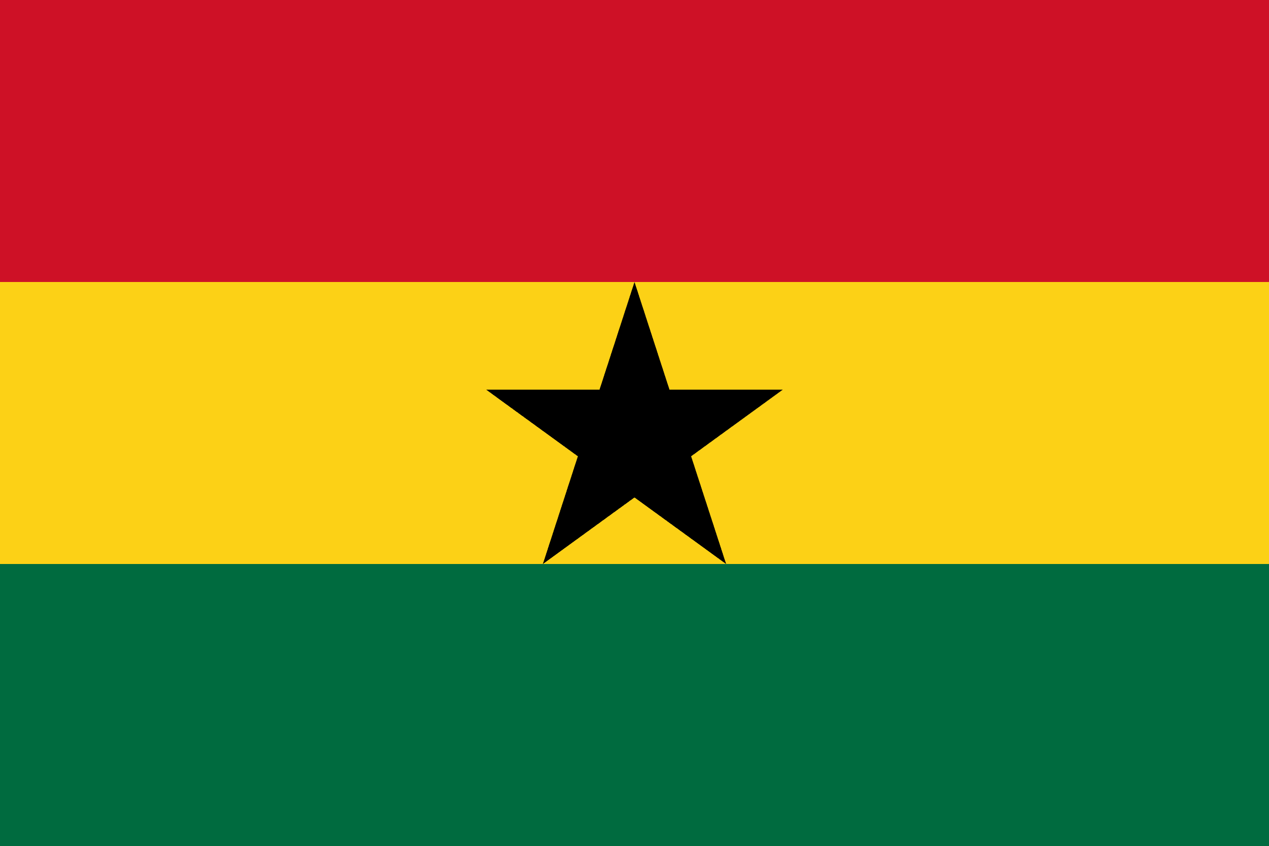 Bandera de Ghana