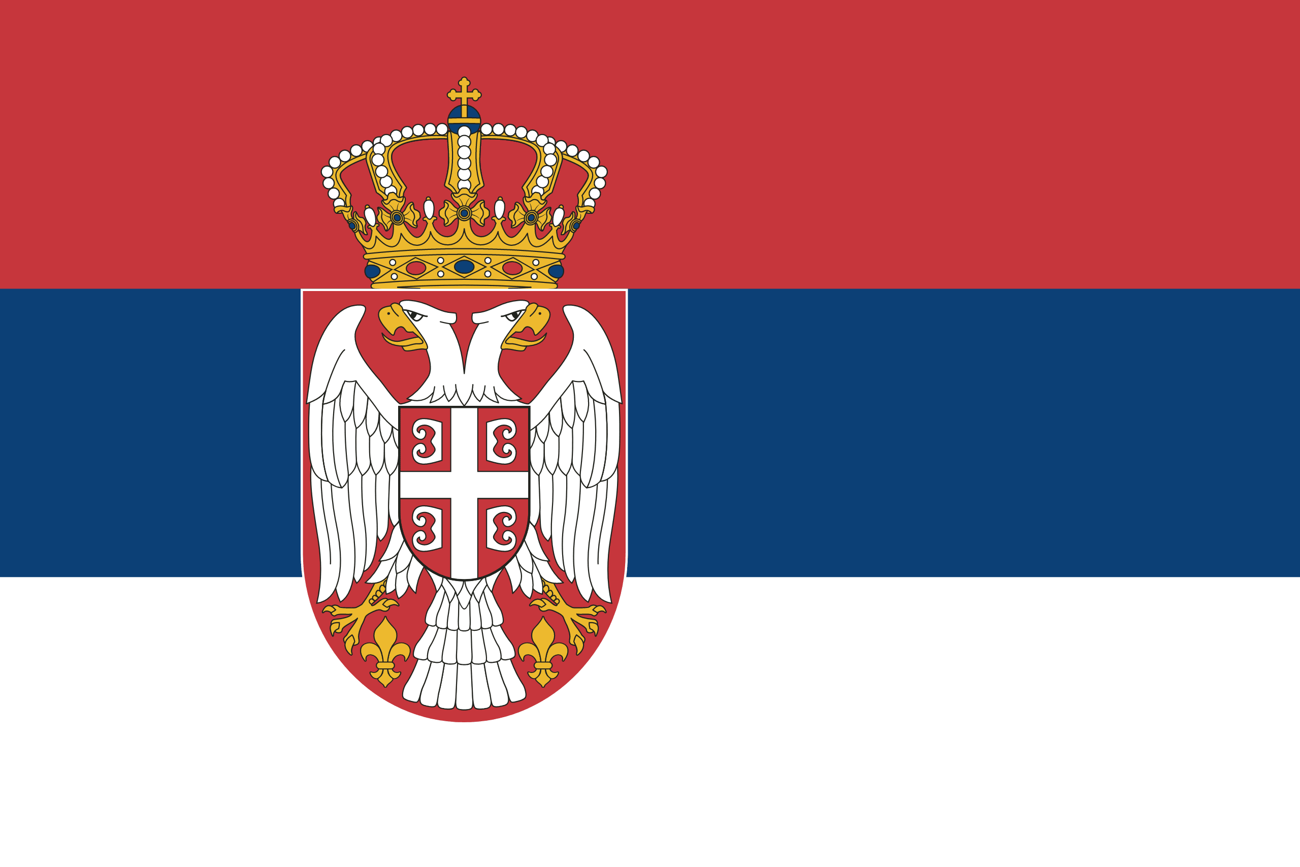 Bandera de Serbia