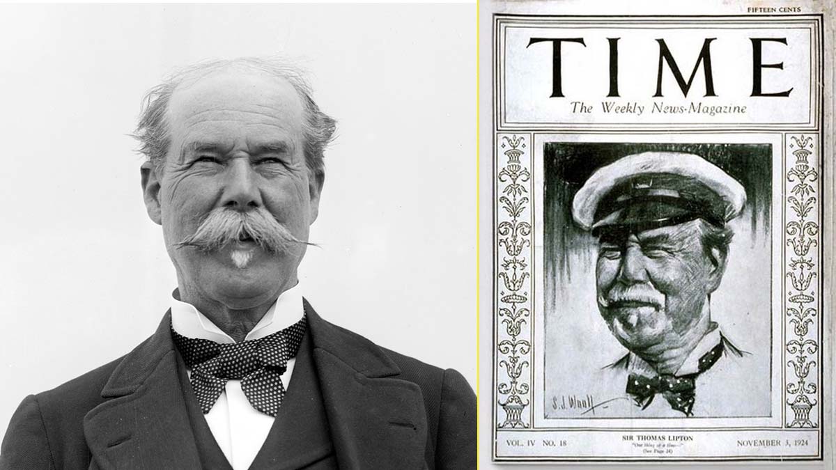 Retrato de Thomas Lipton